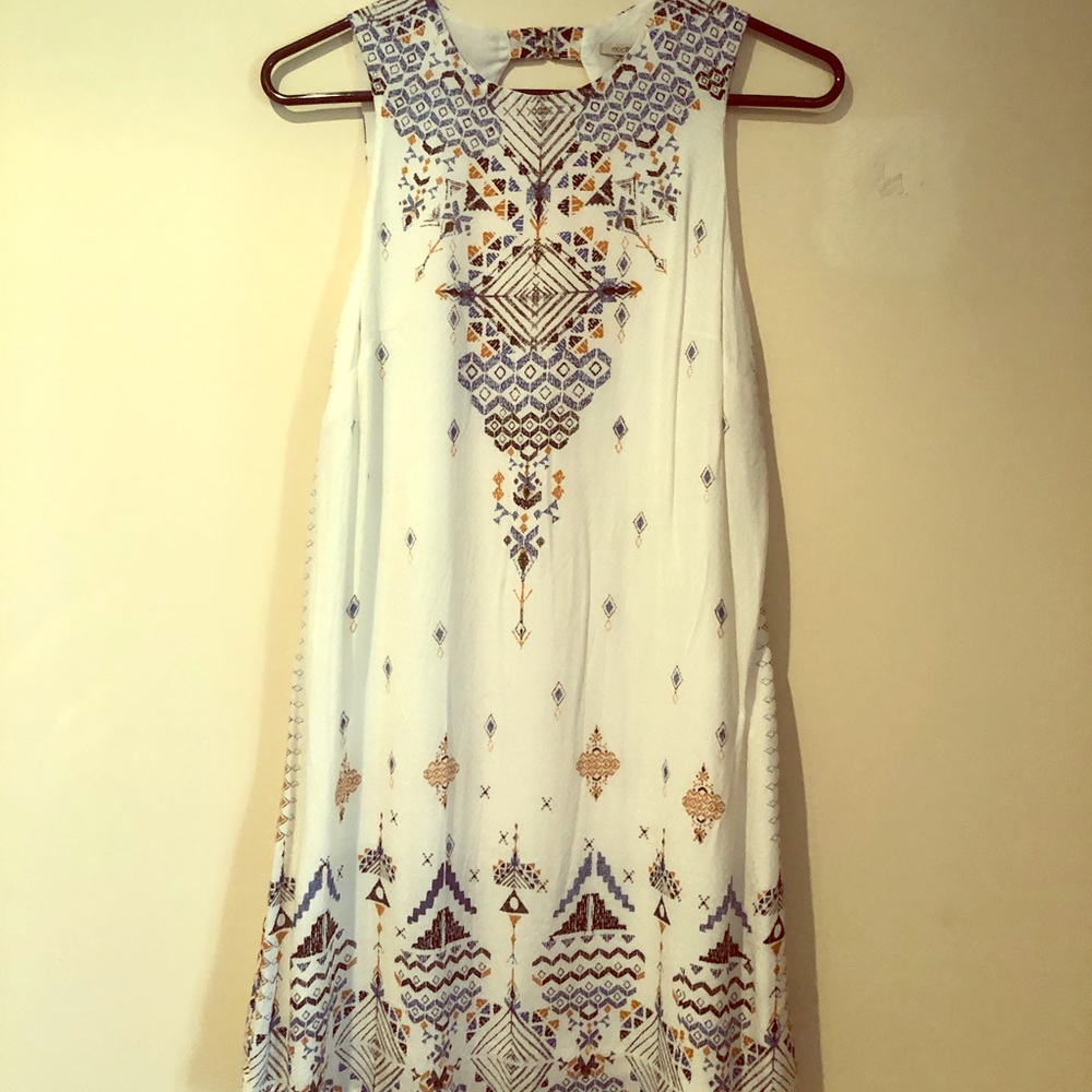 Ecoté White Patterned dress